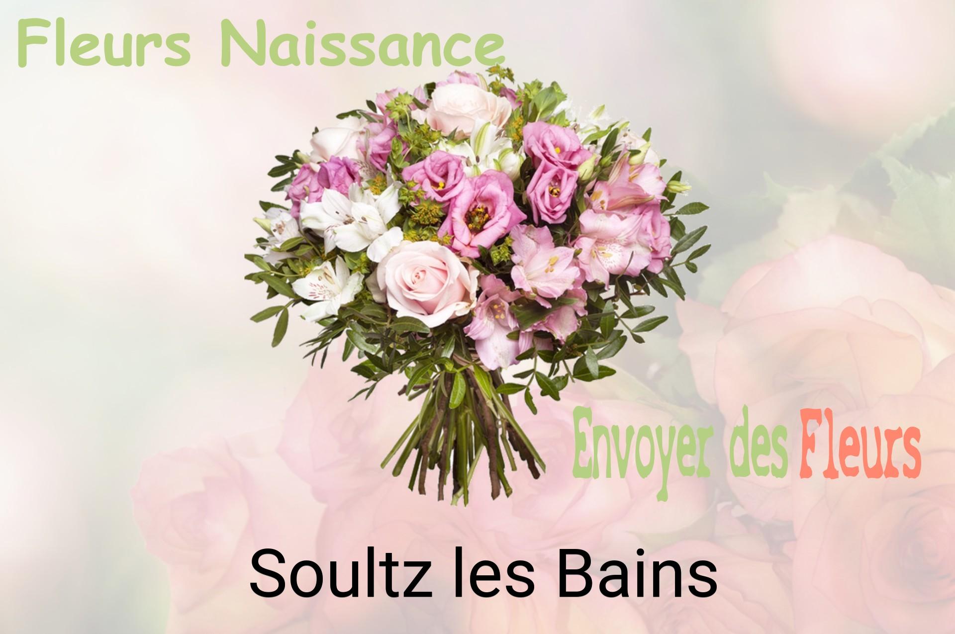 Bouquet de fleurs de naissance livré à Soultz-les-Bains
